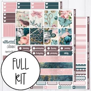 Planner Weekly Planner Sticker Kit Vertical Erin Condren Classic Happy Planner