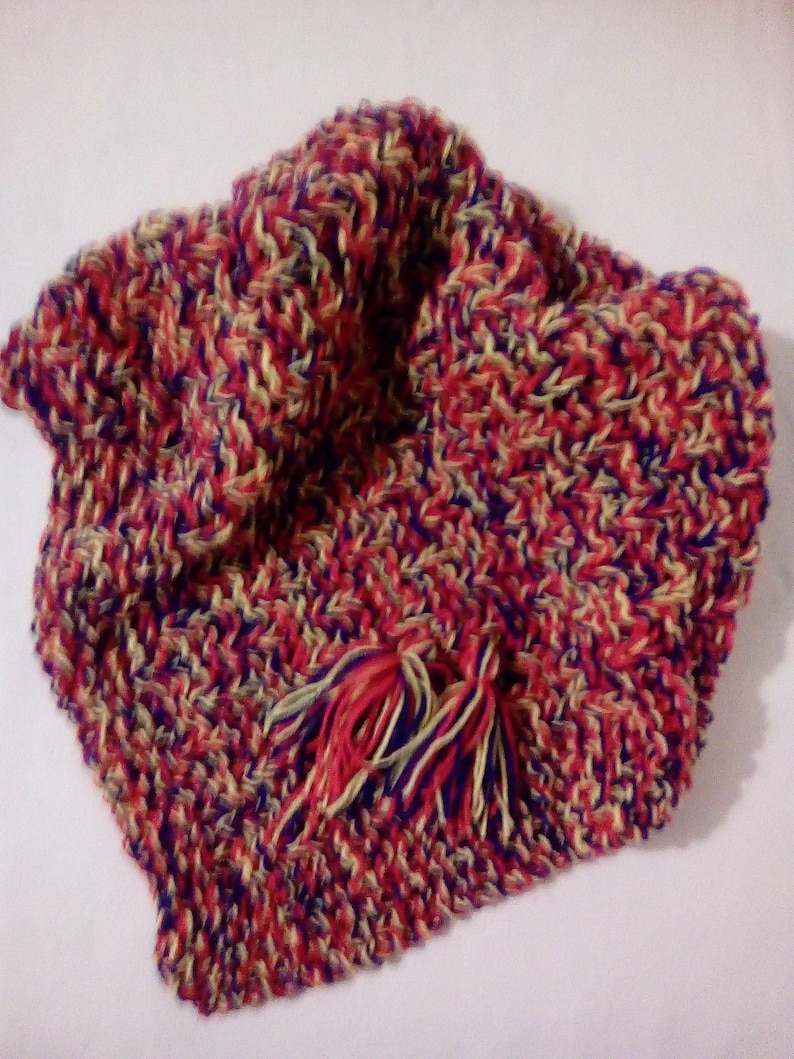 Chunky knit baby blanket suitable for buggy or car seat.