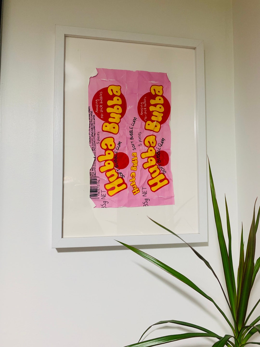 Oversized Gum Wrapper Art Etsy