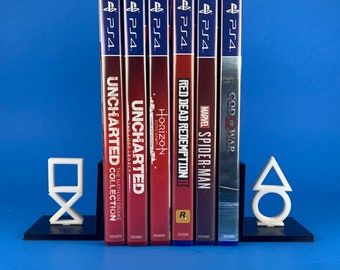 Gaming Shapes - Bookend & Video Game Display Ends