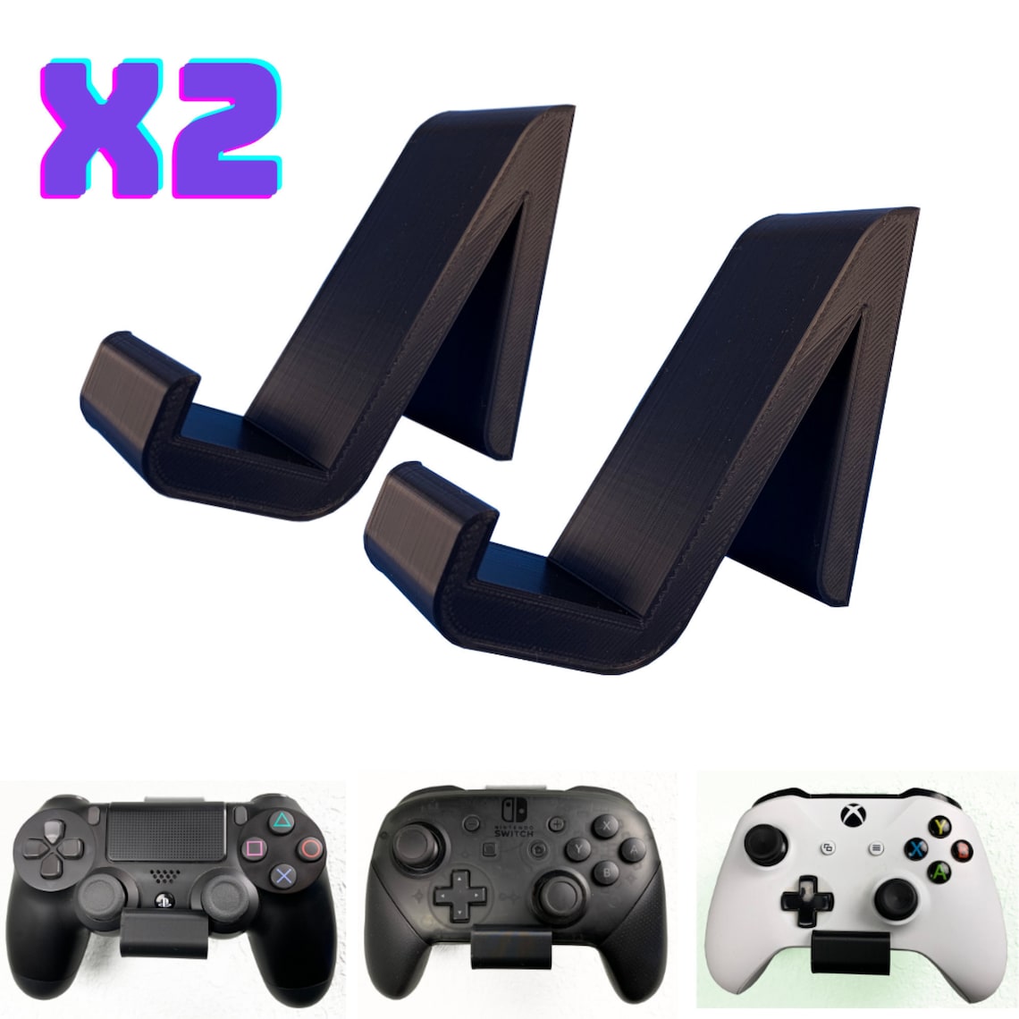 Universal Game Controller Stand Wall Holder Mount PS4 Xbox Etsy