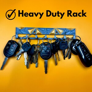 Crystal Textured Key Holder for Wall Artistic Wall - Etsy