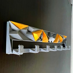 Crystal Textured Key Holder for Wall Artistic Wall - Etsy