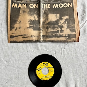 Moon Landing Record - Etsy