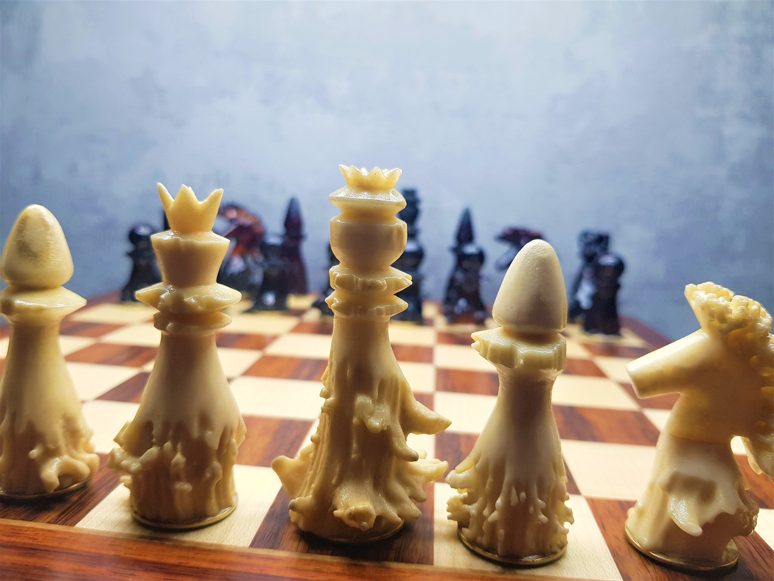 Chess Chivalry, Schachsets, Schachfiguren