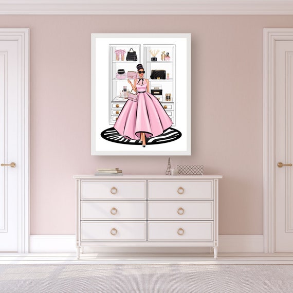 Glamour Wall Art Glamour Wall Decor Glamour Wall Print Etsy