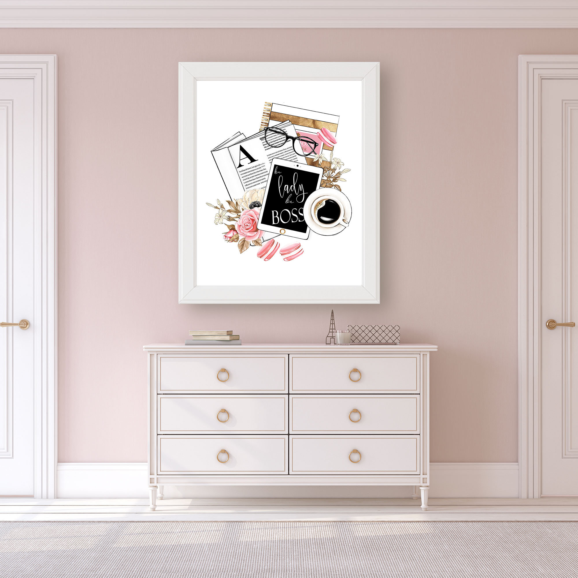 Boss Lady Wall Art Lady Boss Wall Art Boss Lady Poster Girly Art Prints  Girly Office Decor Glamour Wall Art Glamour Prints - Etsy