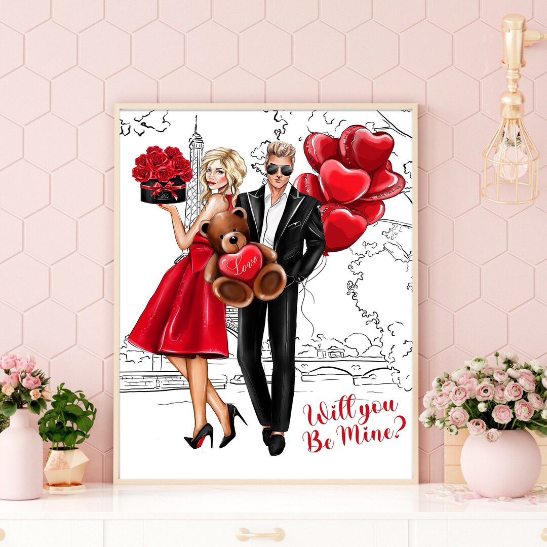Couple Printable Couple Printable Wall Art Couple Printable Gift ...