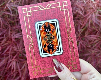 Alastor Card Pin