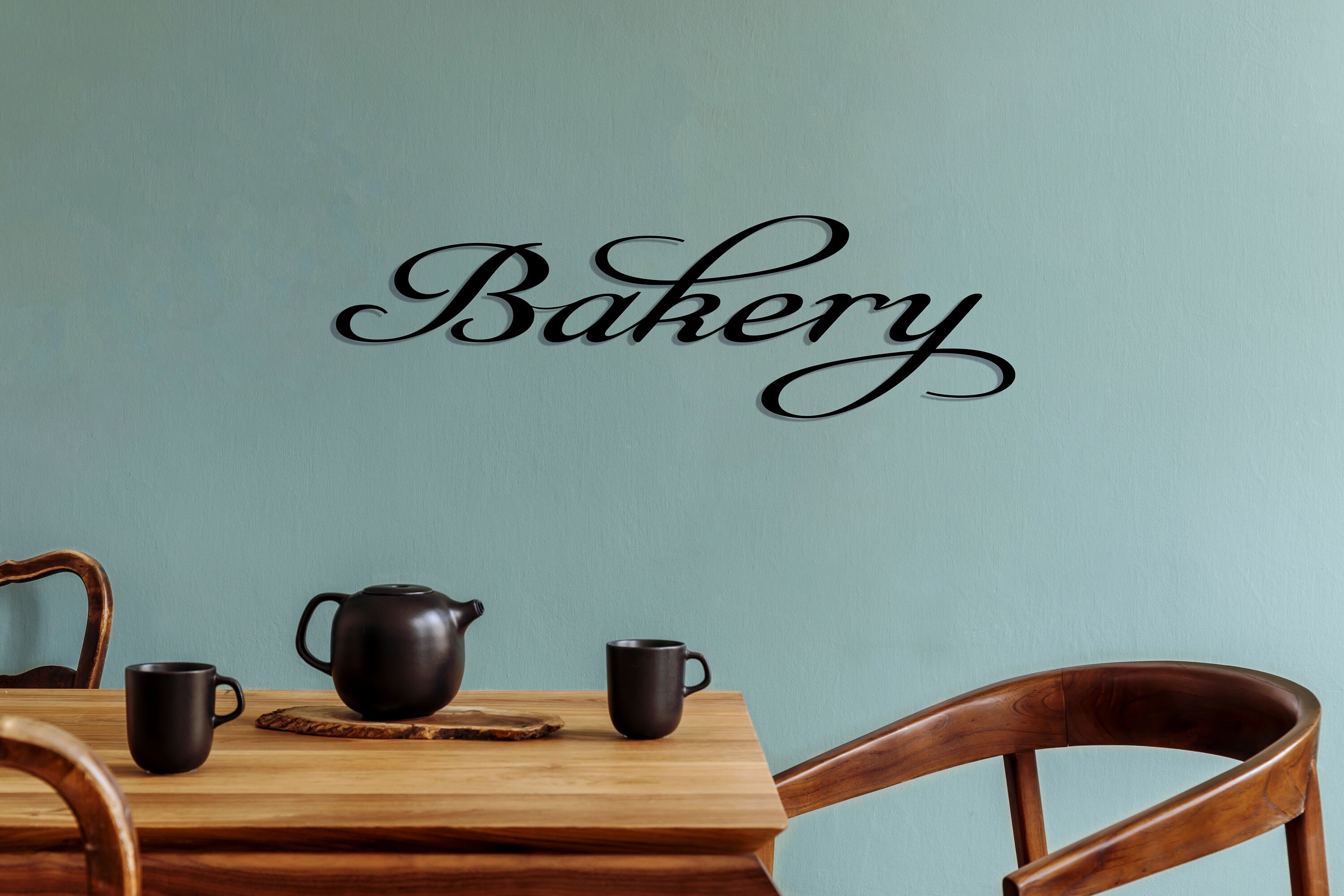 Bakery Metal Sign Vintage Bakery Metal Decor Sign For Etsy