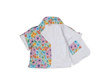 Crop Top Kinzly- Flower Power