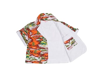 Crop Top Kinzly- Tequila Sunrise