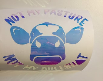 Cow decal
