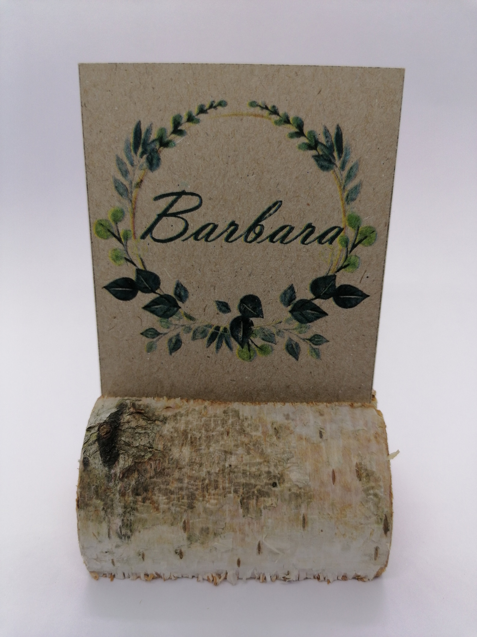 Card Holders 30 Pieces Birch Wood Place Card Holders Rustic Etsy