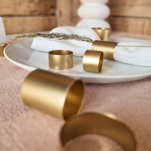 Portatovaglioli in rame, 12 portatovaglioli da sposa, eleganti portatovaglioli, matrimonio, portatovaglioli d'oro, portatovaglioli a tubo, portatovaglioli industriali