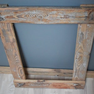 Rustic Picture Frame, Picture Frame, Wedding Photo Frame, Vintage Style ...