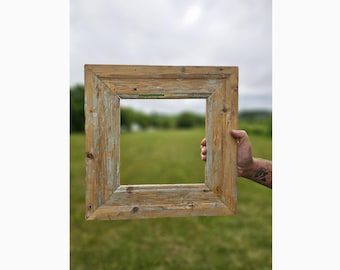 Rustic picture frame, Picture Frame, Wedding photo frame, Vintage Style Photo Frame, Distressed Frame, Shabby chic art Frame, Mirror frame