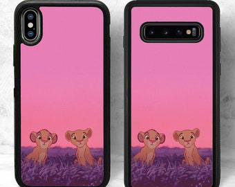 coque iphone xr simba et nala