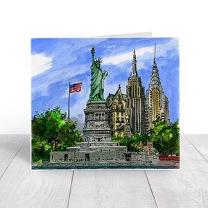 Cartões de Nova Iorque | Cartões "Estátua da Liberdade" de Nova York