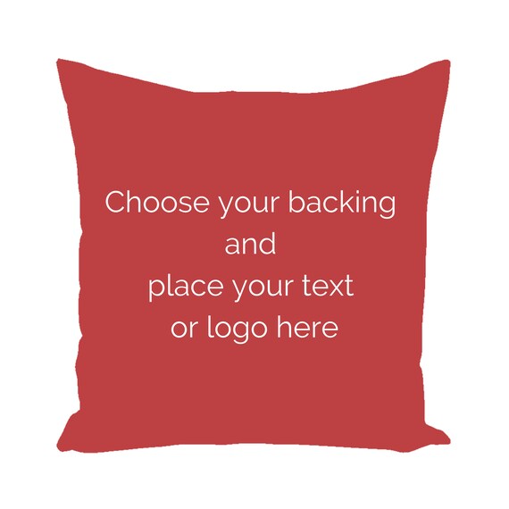 custom logo pillows
