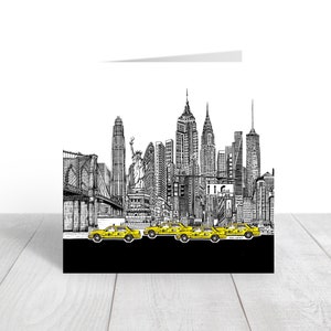New York Notecards, Gift Baskets For Women Birthday