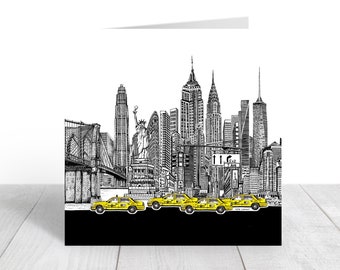 New York Notecards, Gift Baskets For Women Birthday