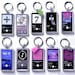 Spotify Song Plaque Keychain - Custom Key chain + Add Charm GummyBear Heart +Choose Band/Artist KPOP Bts Blackpink Nct Exo Txt Twice Enhypen 