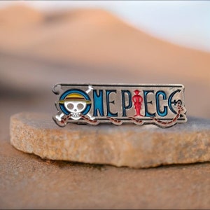 Anime ONE PIECE / Portgas·D· Ace Metal Enamel Badge Backpack Clothing Pin  Gift