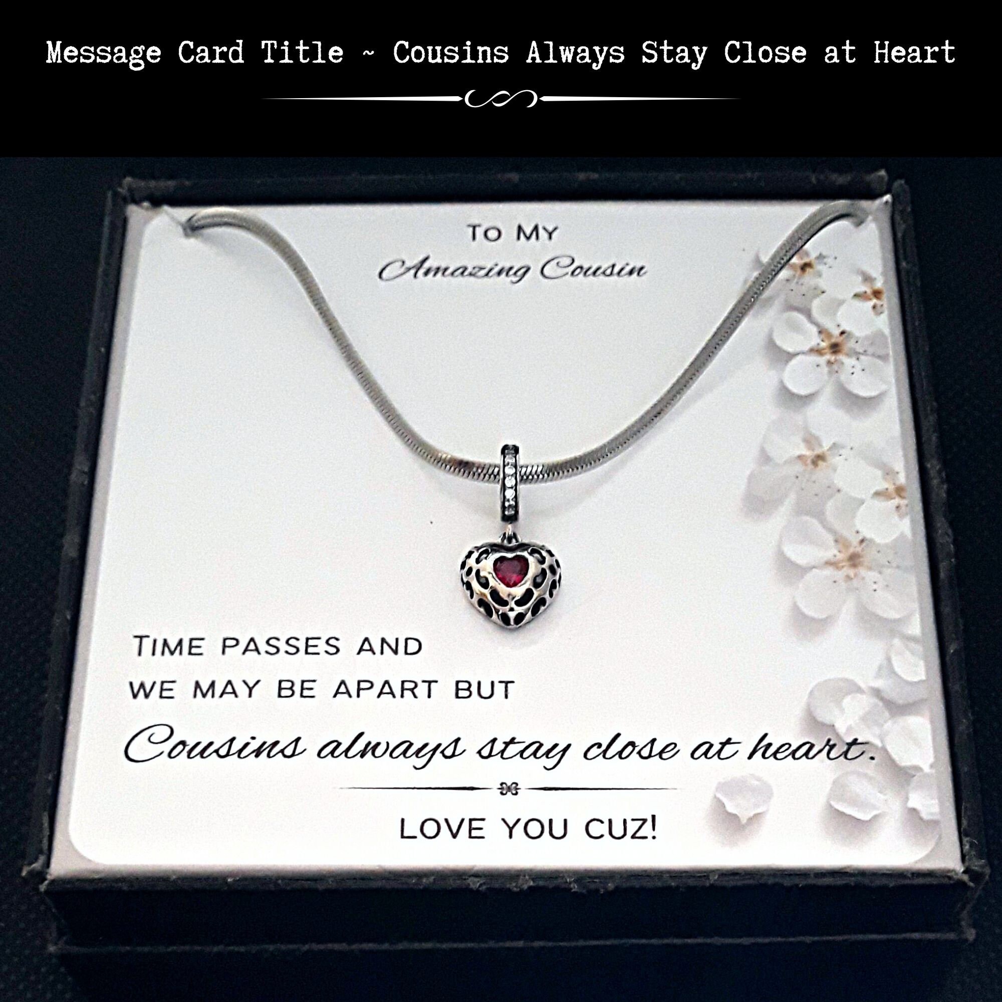 Porte-clés Personnalisé Pour Cousin - Cadeau Cousin Homme - Acier Inoxydable - Message "Cousin, Merci" - Fête Des Pères, Noël, Anniversaire - 4