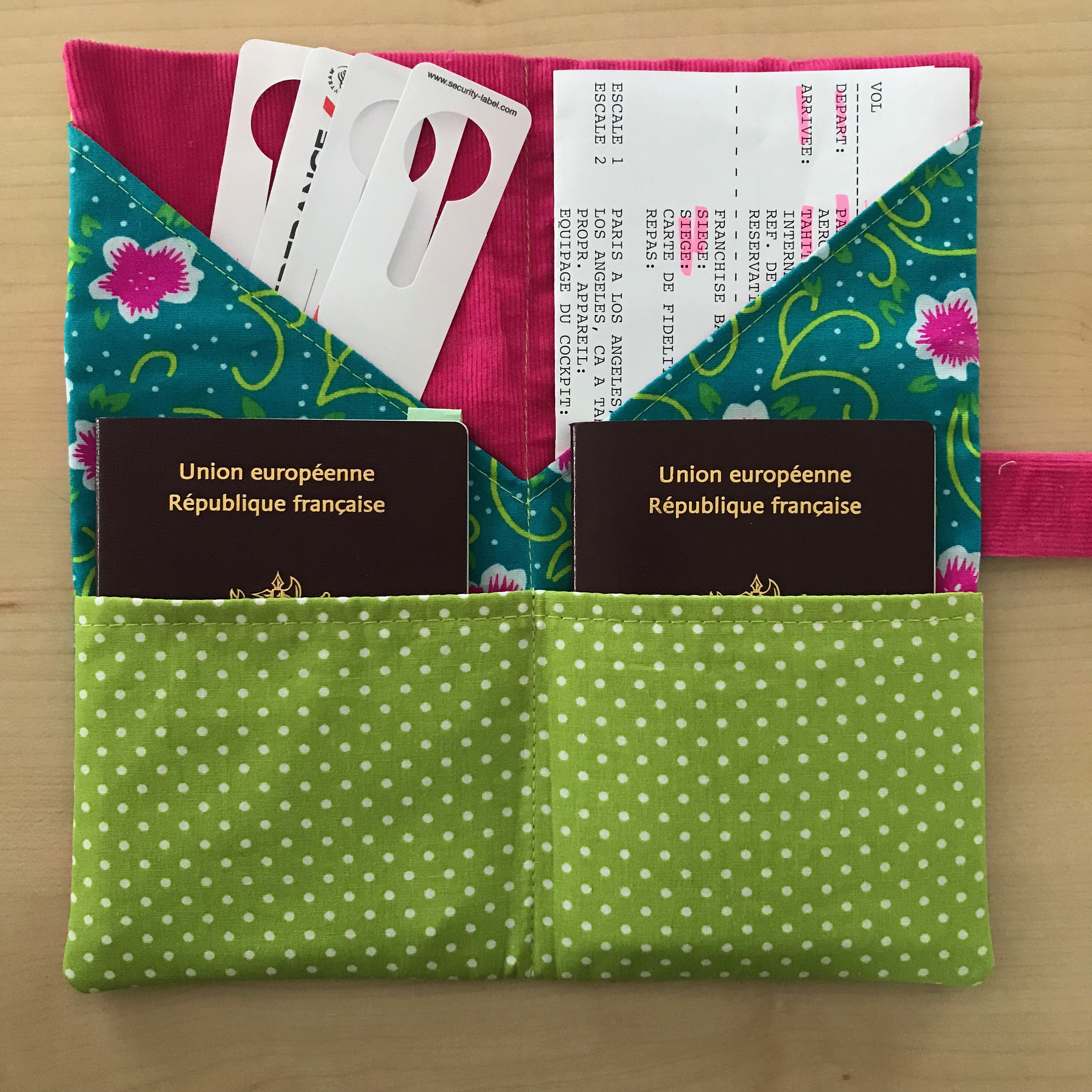 Pochette papiers voyage hotsell