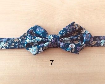 Adjustable Lord shape cotton bow tie