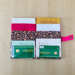 Pattern and detailed tutorial - TAOTE health papers pouch