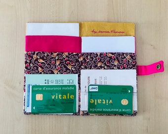 Pattern and detailed tutorial - TAOTE health papers pouch