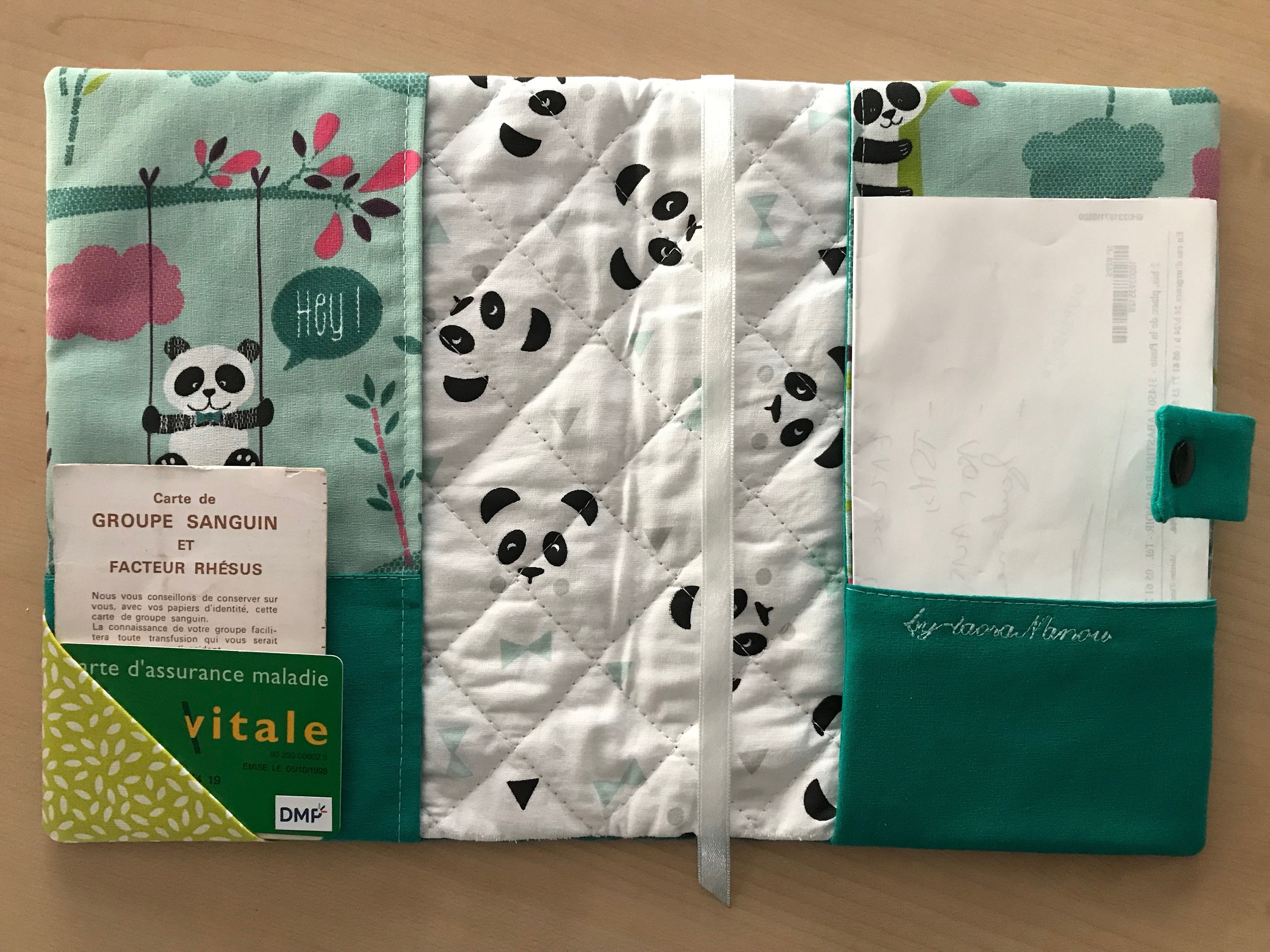 Patron Et Tutoriel Detaille Protege Carnet De Sante Maupiti Etsy