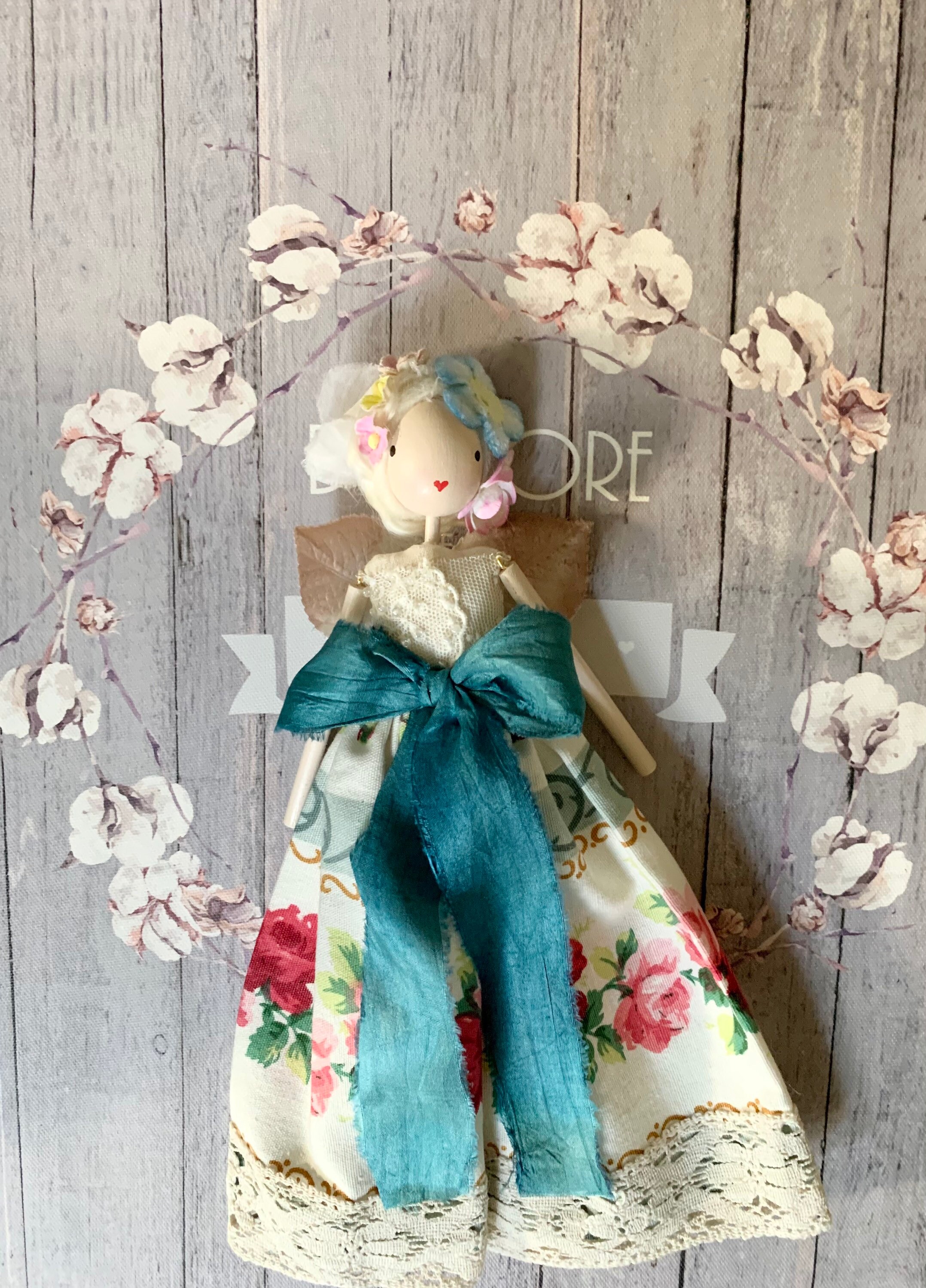 Handmade Vintage Fairy Doll/Heirloom Doll/Fairy Doll Etsy