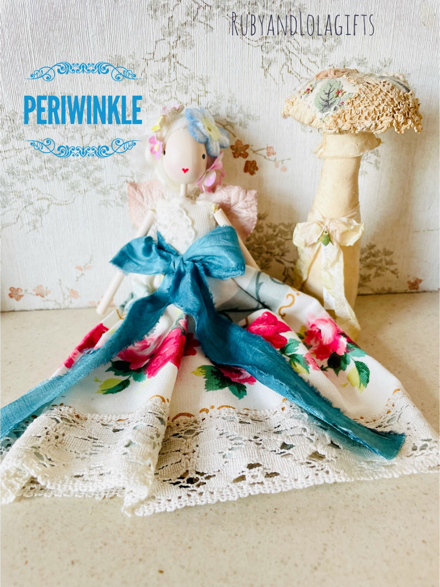 Handmade Vintage Fairy Doll/Heirloom Doll/Fairy Doll Etsy