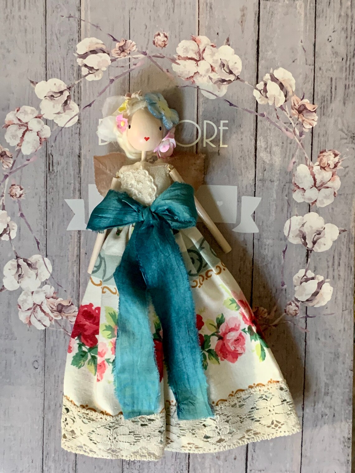 Handmade Vintage Fairy Doll/Heirloom Doll/Fairy Doll Etsy