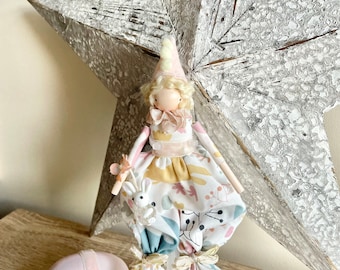 Handmade Easter  Vintage Fairy Doll/pixie