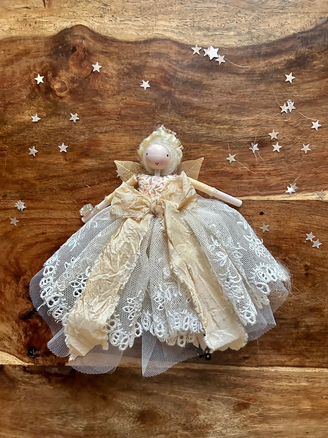 Handmade Vintage Fairy Doll Etsy UK