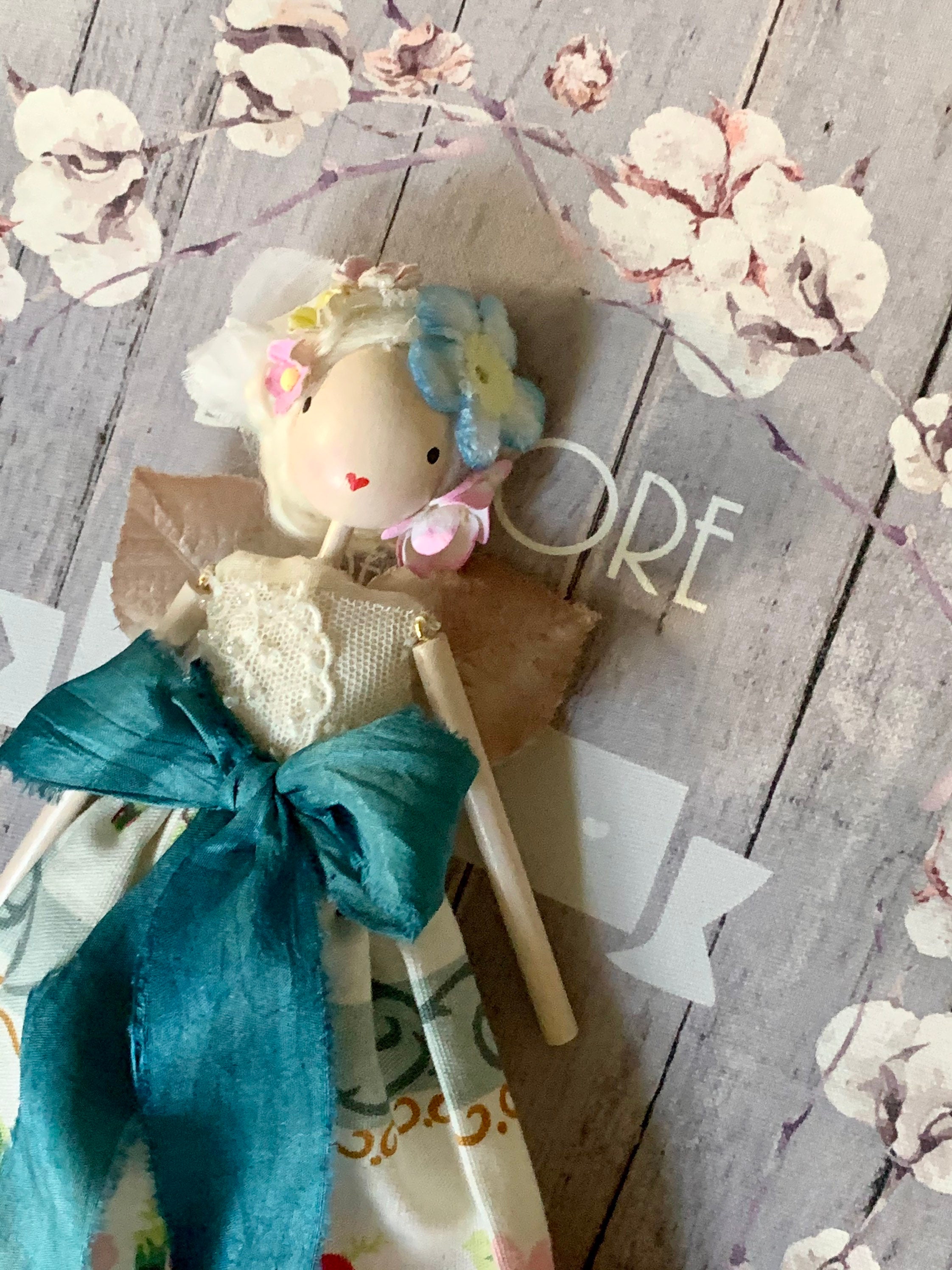 Handmade Vintage Fairy Doll/Heirloom Doll/Fairy Doll Etsy