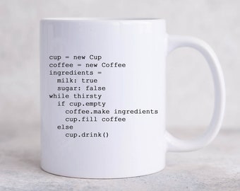 Computer Science Mug, Coding Gift, Programming Coffee Mug • Funny Developer or IT Gift
