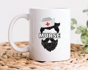 Male Nurse Murse Coffee Mug, Nurse Gifts, Nurse Mug, Nursing Student Gifts, RN Gift