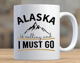 Alaska Coffee Mug Etsy