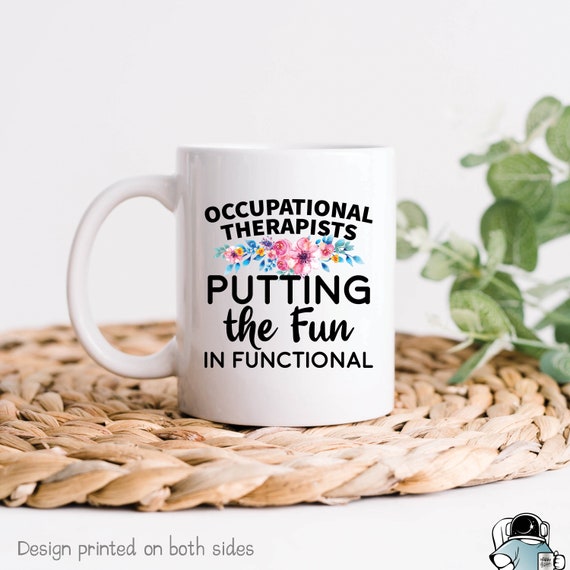 Only The Strong Become Occupational Therapists Brilliant Gifts For Occupational Therapist Shot Glass Occupational Therapist Ceramic Cup