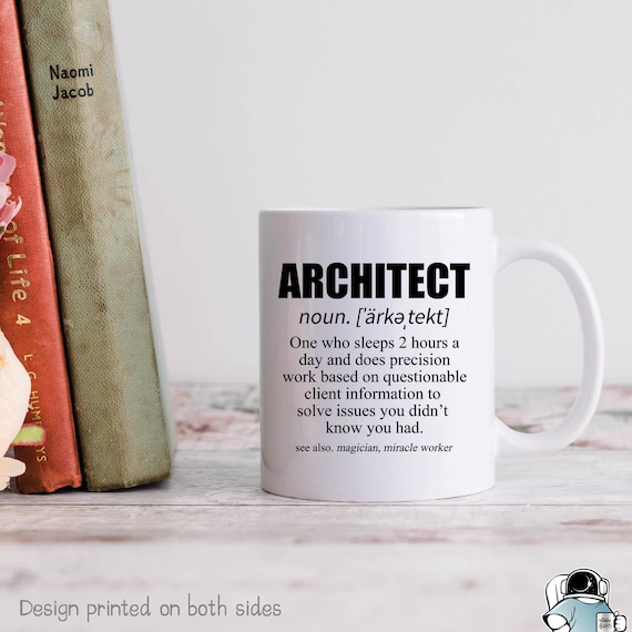 Architect Definition Mug, Architect Mug, Architect Gift, Architect Coffee Mugs, Architecture Major Gift
