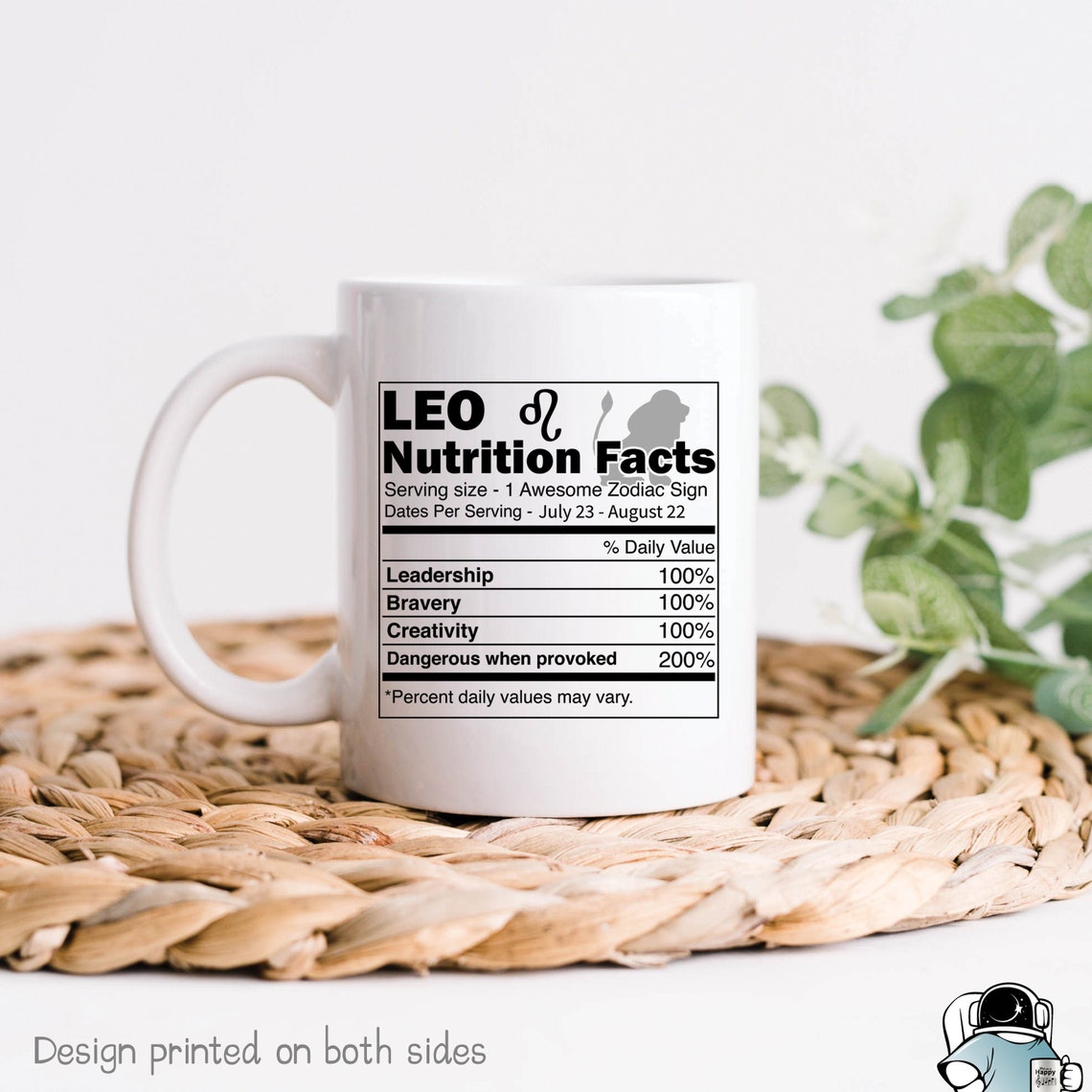 Leo Coffee Mug Leo Zodiac Mug Leo Gift Leo Birthday Gift Etsy