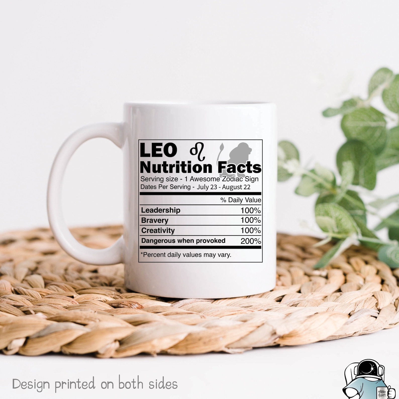 Leo Coffee Mug Leo Zodiac Mug Leo Gift Leo Birthday Gift Etsy
