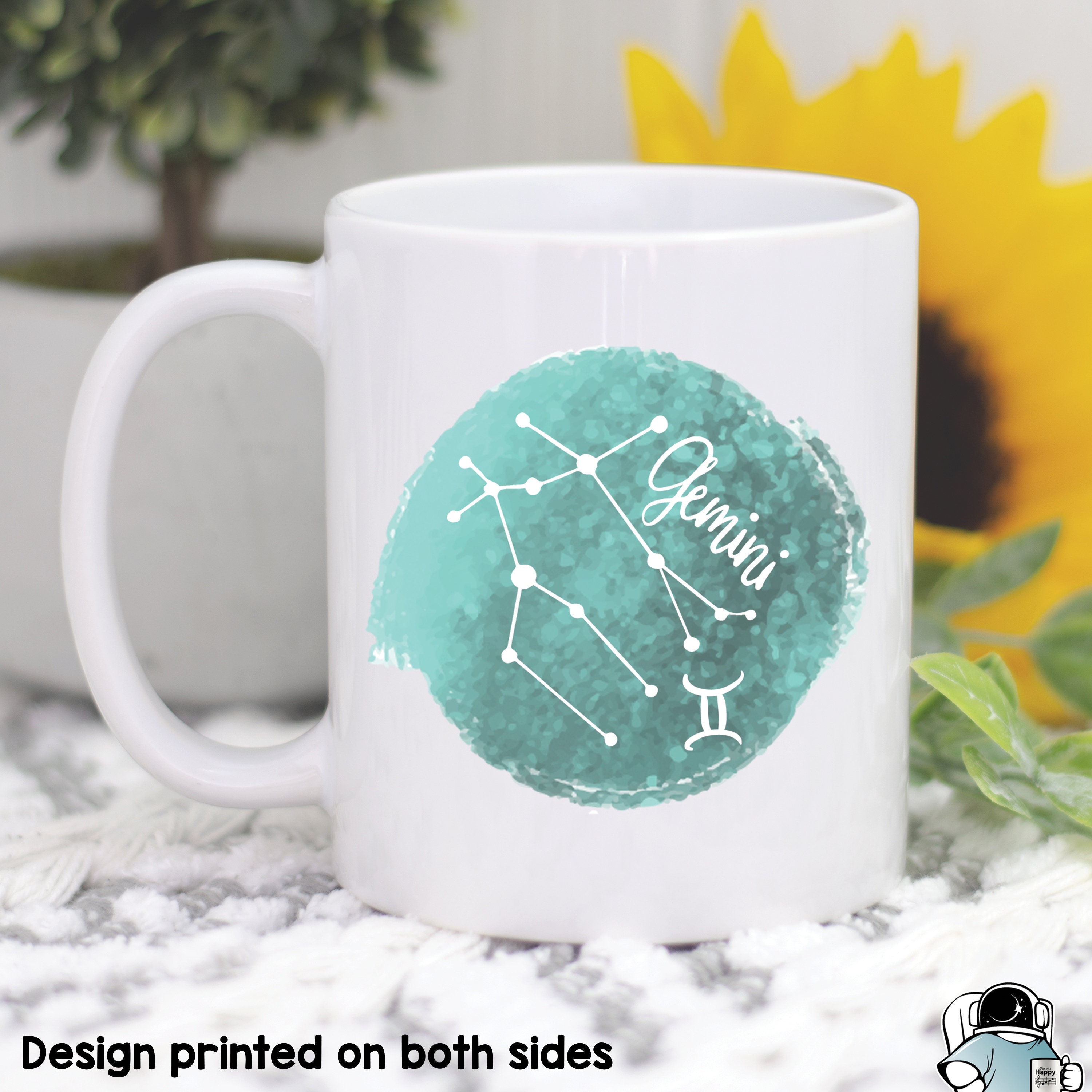 Gemini Birthday Gift Gemini Zodiac Sign Gemini Coffee Mug Etsy