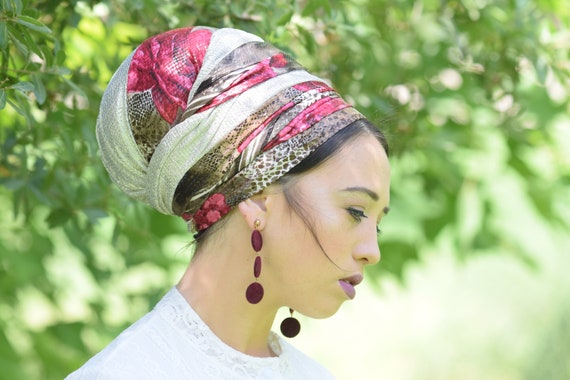 Woman Headwraps Women S Hair Wraps Bridal Turban Turban Etsy