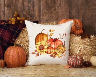 Autumn pillow, fall decor, home decor, decorative pillow